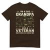 Im A Dad Grandpa And Veteran Fathers Day American Flag TShirt