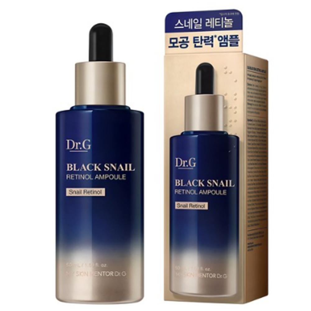 

Dr.G Black Snail Retinol Ampoule – Сыворотка с муцином улитки и ретинолом 50 мл 50ml