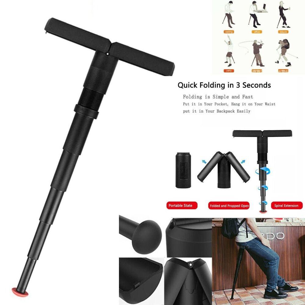 Portable Queue Portable Seat Plastic Subway Telescopic Stool New Folding Chair