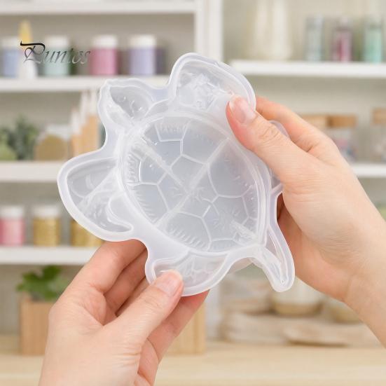 Turtle Shell Silicone Mold Large Sea Resin Mold, 3D for Epoxy Casting, Detailed Marine Art Casting Animal Molds Wall Hanging Decoration, Coastal Ocean