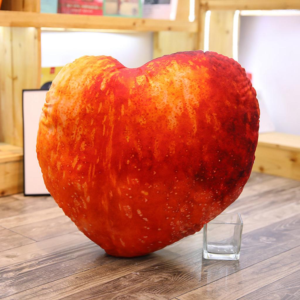 Juguete de Peluche con Forma de Fruta y Verdura 3D Almohada Fresa Patata Creativa Linda Cojín Niños Regalo Divertido de Navidad Cumpleaños