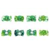 24PCS Clovers Dog Bows Lightweight Exquisite Puppy Hair Bows for Dog Hair Grooming Accessories