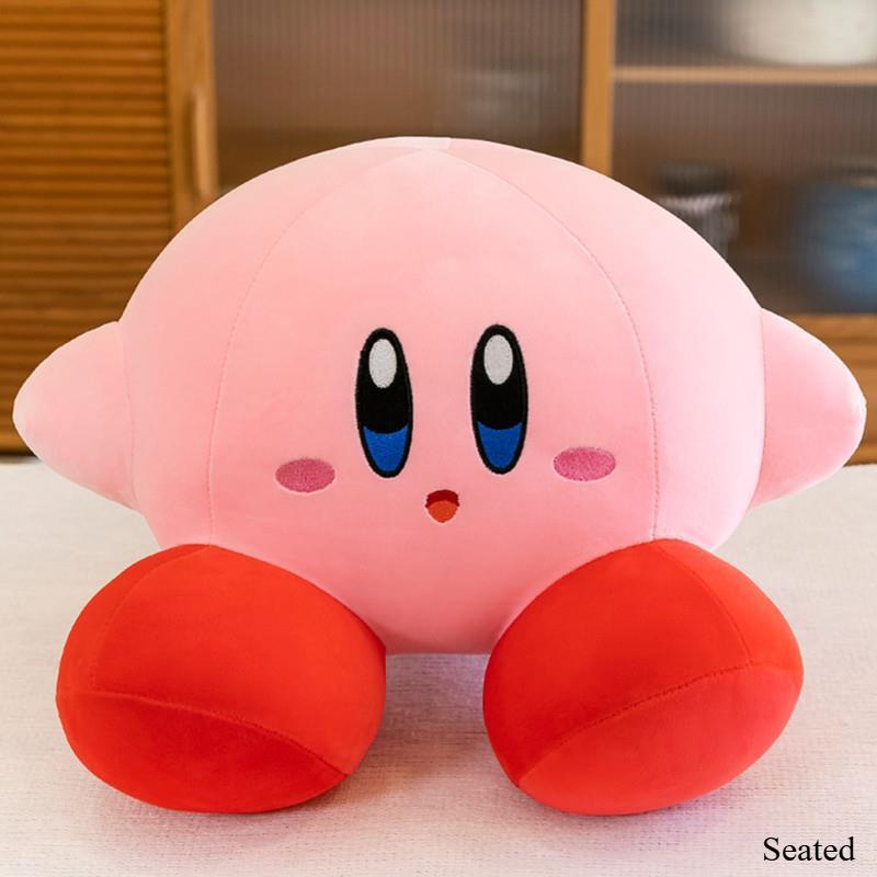 

Подушка для сна в виде куклы Кирби, большая плюшевая игрушка в виде сердца для девочки, подарок на день рождения 50cm [1.1kg]