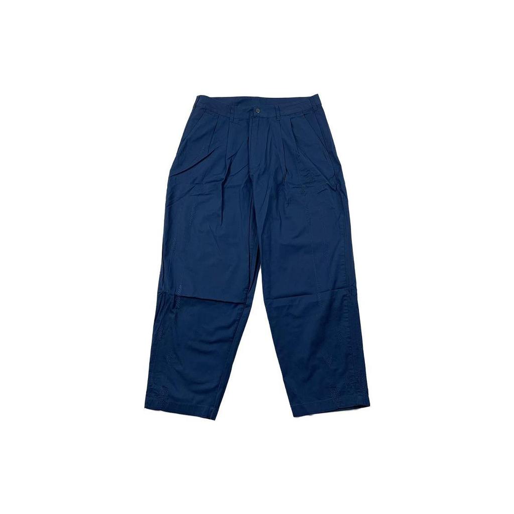 Li Ning Casual Pants Men's Dark Simple Blue akxs297-1