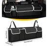Multi-Pocket Car Trunk Organizer Hanging Back Seat Storage Bag With 4 Pockets Waterproof Oxford Cloth Universal Storage Pocket