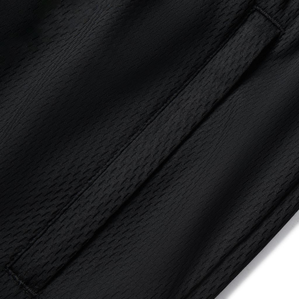 Li-Ning Basketball Series Casual Minimalist Color Block Straight Leg Lace-Up Sports Shorts Men Shorts Black AAPV065-1