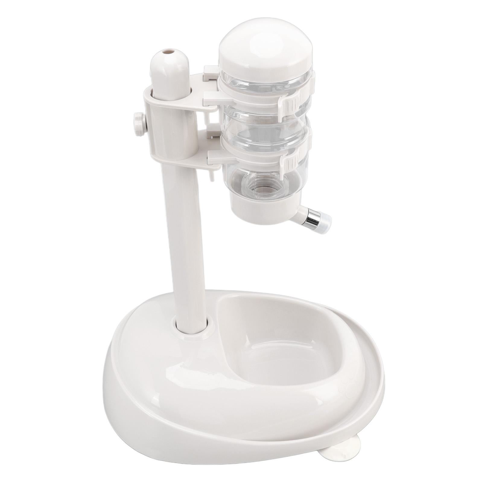 

Pet Bowl Water Dispenser Automatic Prevent Slip Detachable Adjustable Dog Standing Water Food Feeder for Puppy Cat