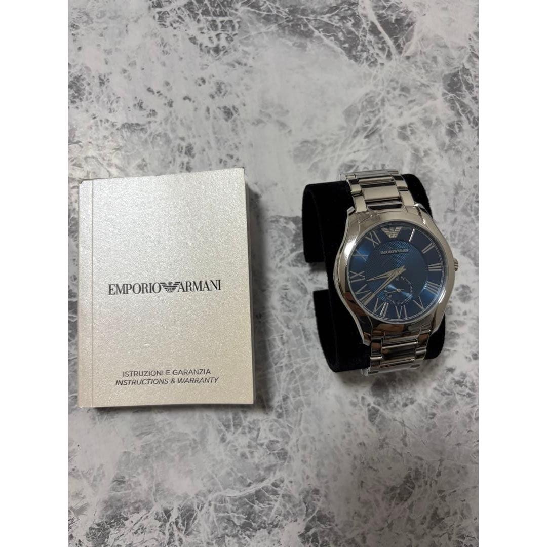 Used Unused EMPORIO ARMANI AR-11065 Men s Watch Blue Dial