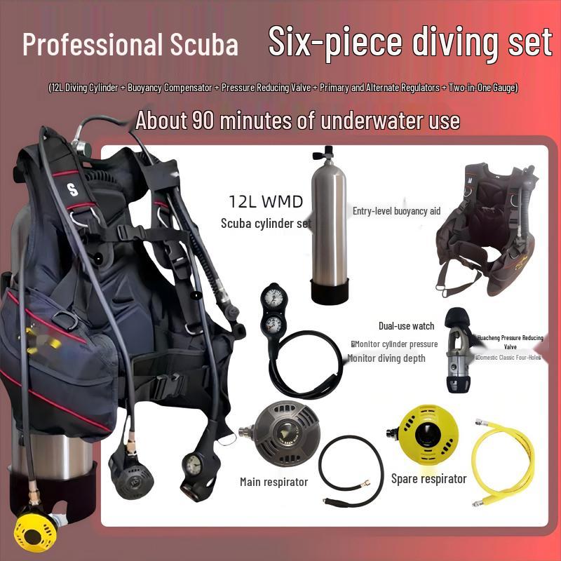 Scuba Diving Oxygen Tank & Emergency Gear