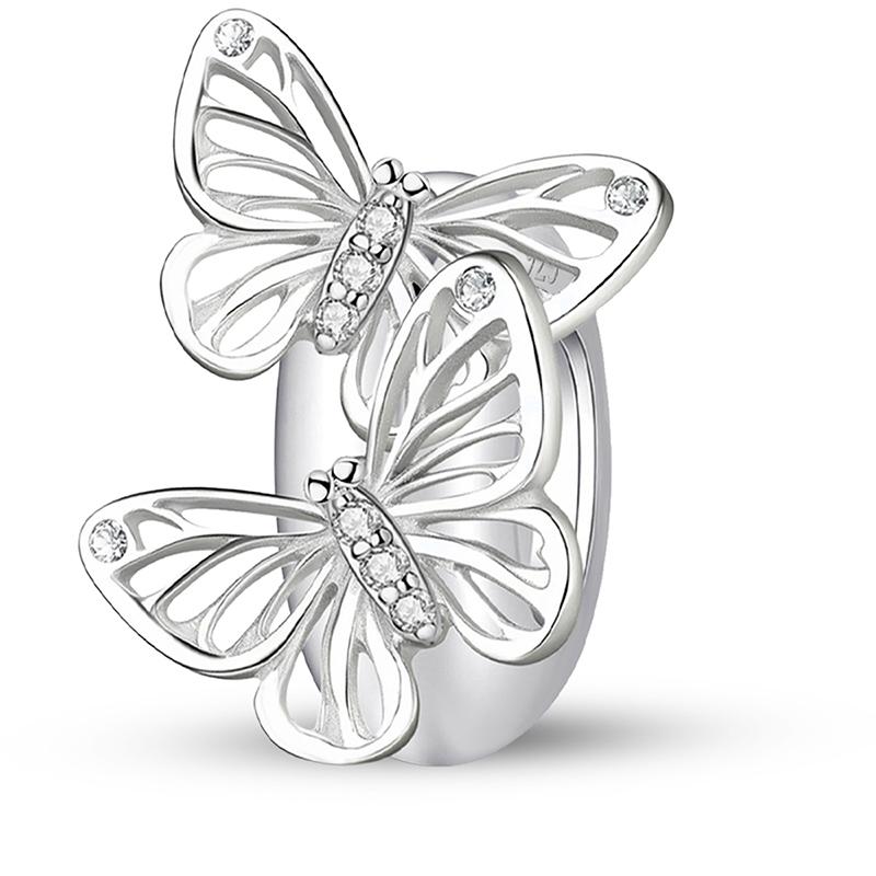 Original Copper Charms Beads Glowing Luminous Bee Firefly Butterfly Pendant For Bracelet Bangle Charm Diy Jewelry