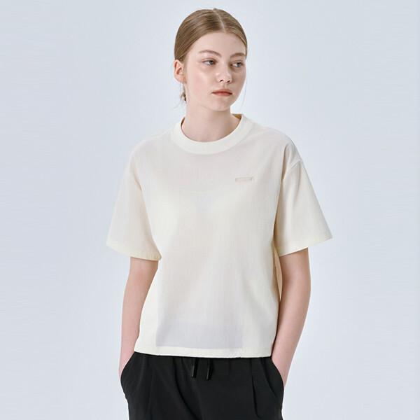 Fila LighTweighT STreTch Woven ShorT Sleeve T shirT beige/95