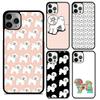Cute Cartoon Bichon Frise Phone Case For iPhone 17 Air 14 15 16 16e 13 12 Max Cover For Apple 11 Pro Max Plus Coque
