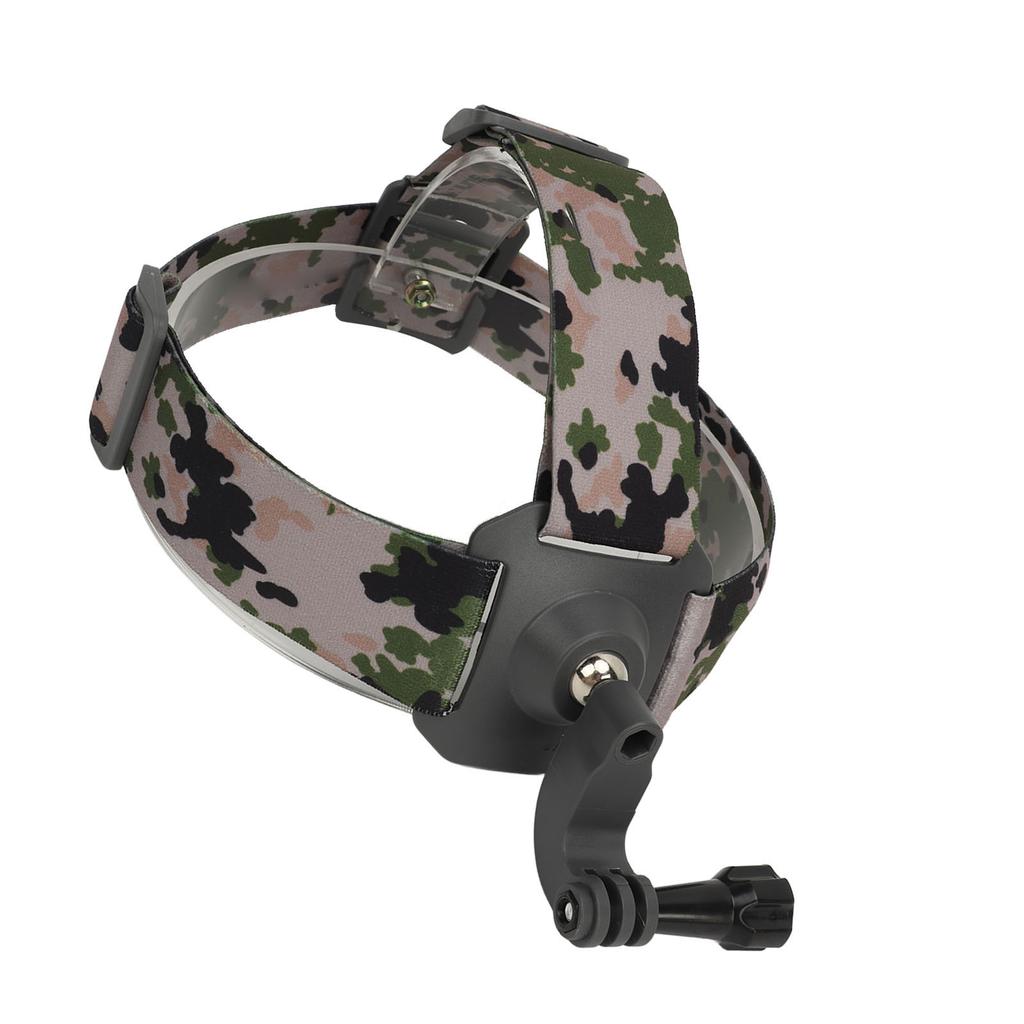 Action Camera Head Mount Strap Wearable Head Belt Action Camera Accessories for Cycling Running