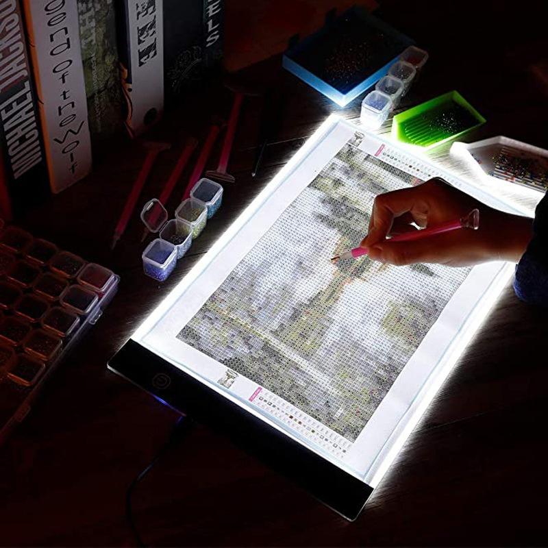 A4 LED Painting Pads Digital Graphics Pad LED Sketching Light Box Copy Board for Drawing Artists Sketching