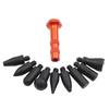 Automotive Dents Repair Leveling Kit Ergonomic Handle None Scratch Metal Tip Easy Operation For Vehicle Smooth Finishing