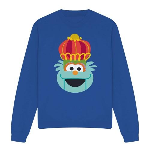 Sesame Street Unisex Adult Rosita Nutcracker Christmas Sweatshirt
