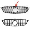 For Mercedes C Class W205 2019-2025 C180 C200 C250 C300 C260 C400 2019-2025 GT Style Sport Front Bumper Grille Inlet Grill  Mesh