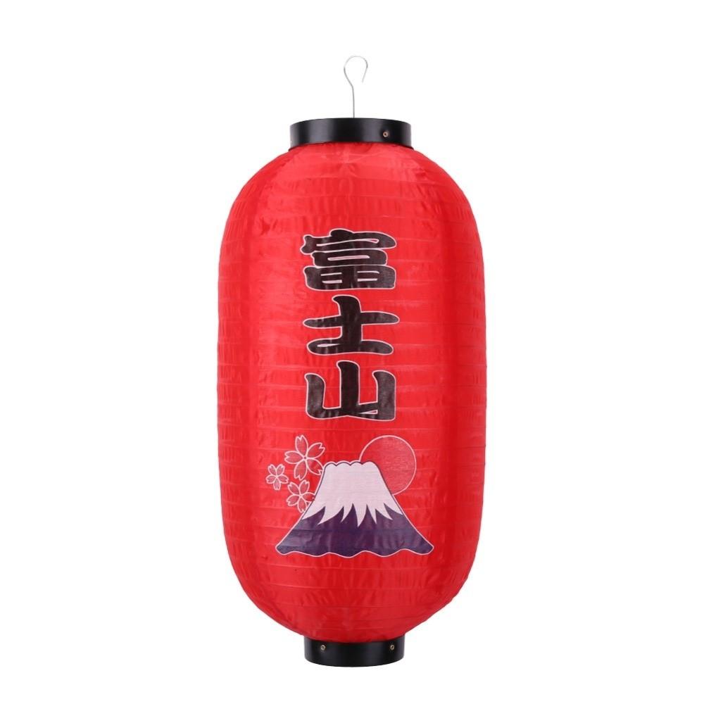 10 Inch Japanese Lantern Folk Decor Winter Melon Shape Pendant Light Picture Design Traditional Design Wind Lantern