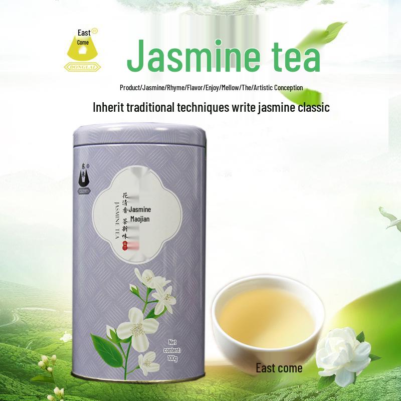 Donglai Fuzhou 25-Year Jasmine Maojian Tea 100g Can 100g