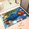 Paddington Bear Print Rug, Washable Floor Carpet, For Entryway Dorm Laundry Room Office Study, Home Decor Birthday Christmas Gift