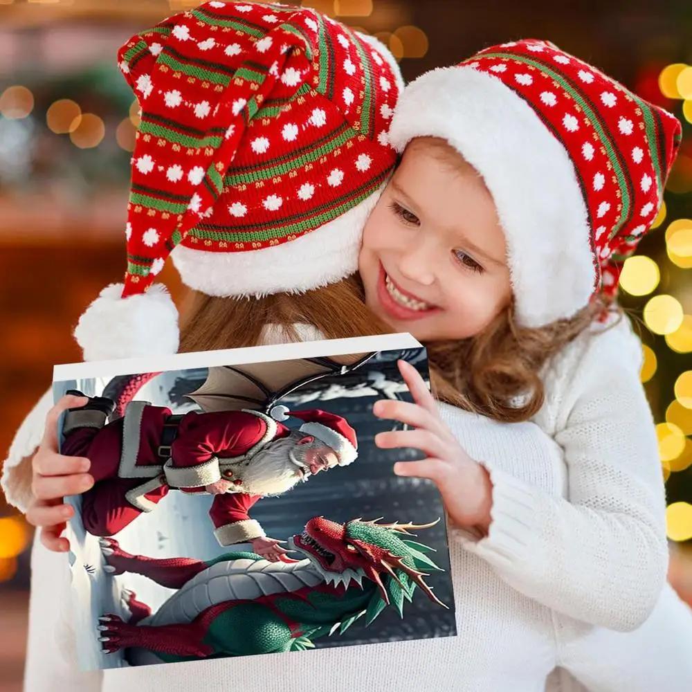 2024 New Christmas Advent Calendar Xmas Countdown Calendars,24 Day of Surprise Dinosaur Figurine Decor Christmas Collectible Set