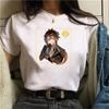 Graphic Kawaii Aesthetic Graphic Short Sleeve Tee Genshin Printed Women T-Shirts Harajuku O-Neck Casual Tops Female Clothes