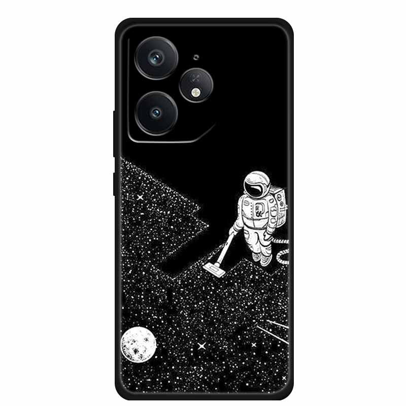 For Realme Neo 7 5G Phone Case Black Silicone Soft Back Cover For Realme Neo7 x Neo 7x Neo7x Neo 7 SE Neo7 SE Case Coque Funda