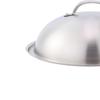 Round Basting Cover 12.6'' with Handle Grilling Stainless Steel Cheese Melting Dome for Steak Cooking Kitchen Burgers Sandwiches