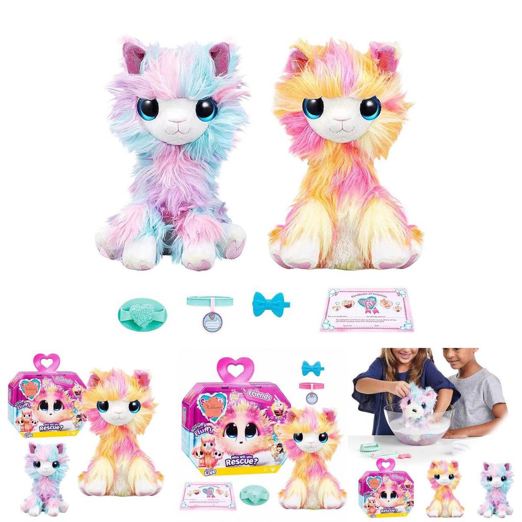 Adorable Skruff A Love Cotton Doll Plush Toy For Kids Featuring Colorful Unicorn Design