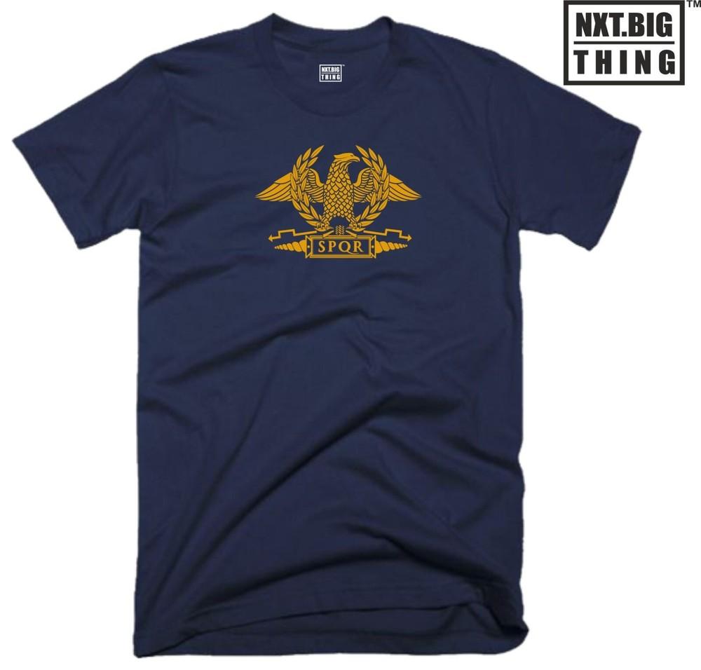 Spqr Eagle T Shirt Casualwear Rounisex Empire Gladiator Warrior Rome Birthday Top