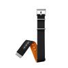 Černý, oranžový NATO řemínek 20mm H6008231001
