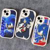 Supersonic Capability S-SonicS Movie Phone Case For IPhone 16 15 14 13 12 11 Pro Max Plus Soft Leather Cover