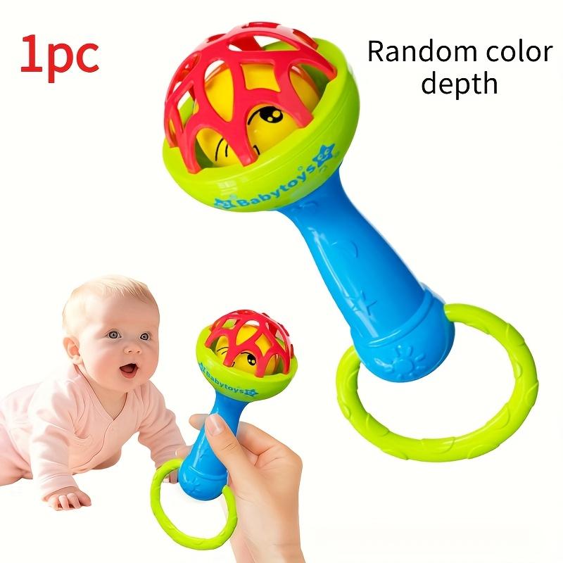 Baby Rattles Toys 0 -12 Months Newborn Sensory Grasp Toys Hand Bell Activity Game Cute Animal Rattles for Infants Games Gifts