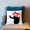 Street Art BBanksy Graffiti Cushion Cover Pillow Cover Decor Pillowcase Printed Cushion Case For Couch