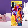 Cartoon Doberman Dog Case For Oppo A57 A77 A76 A16 A96 A17 A18 A60 A80 A40 A38 A58 A78 A98 A94 A74 A54 A15 A5 Pro