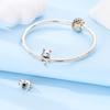 Sweet Cute Pink Cat Bead Copper Genuine Bead Fits Genuine Charm Bracelets Jewellery DoItYourself Beautiful Gift For Women