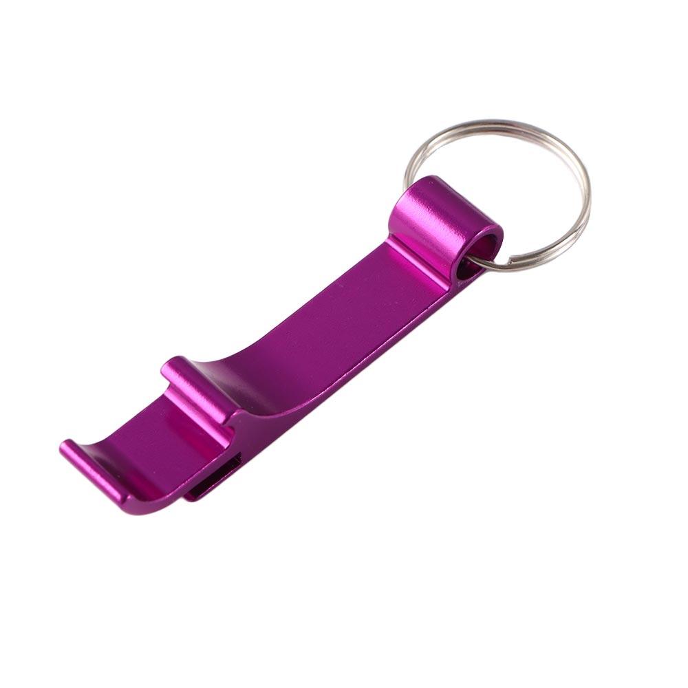 

Portable Kitchen Gadgets Beverage Mini Pocket Wedding Supplies Beer Bottle Opener Party Favor Gifts Keychain Bottle Opener фіолетовий