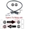 USB 3.1 Type-C To Micro-B Micro USB Charging Data Transfer otg Adapter charger Cable cord Micro-B Micro USB to type-c USB-C