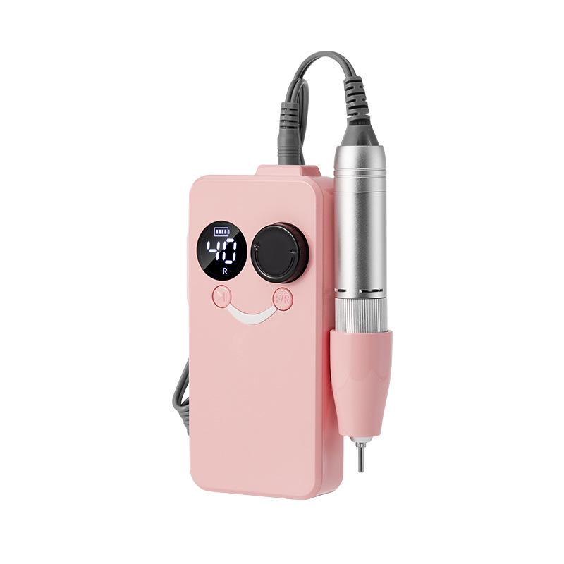 Rechargeable Nail Drill 0-40000 RPM Portable Grinder for Gel Polish Removal