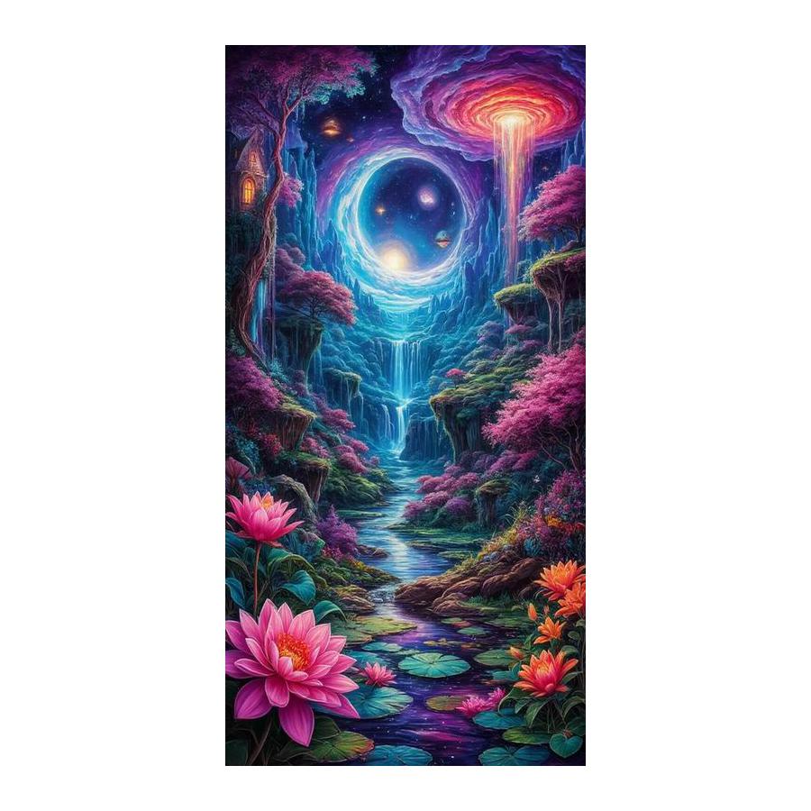 Natural Scenery House Large Size Diamond Painting New Collection Landscape Diy Full Drill Rhinestone Embroidery Mosaic Cross Stitch Kits