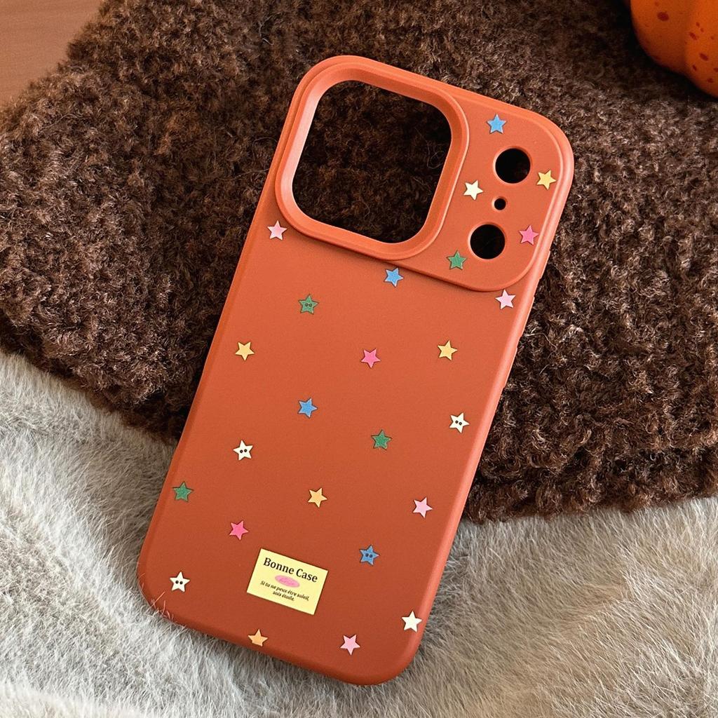 Colorful Star Phone Case for iPhone 16, iPhone 17, and iPhone 17 Pro Max