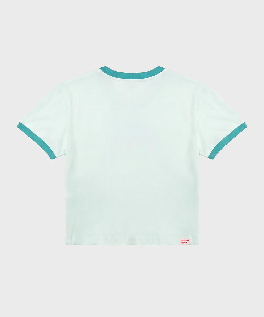 Maseumaluljeueopaeleol Signature Symbol Ringer T-Shirt_Mint