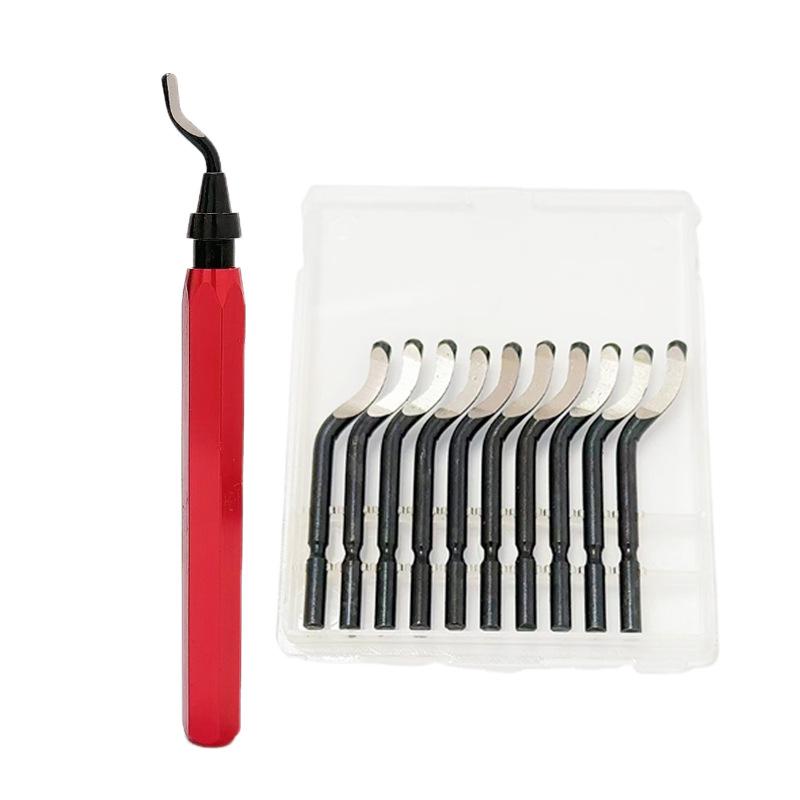 Metal Handle Deburring Knife: Manual Scraper and Trimmer for Burr Removal