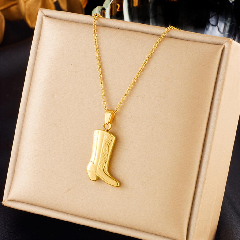 DIEYURO 316L Stainless Steel Simple Heart Love Circular Tassel Necklace Lady Trend Fashion Clavicle Chain Jewelry Glamorous Gift