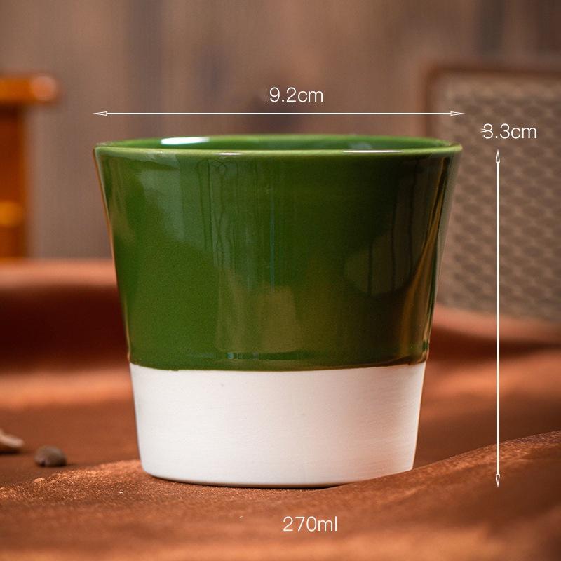 Ceramic Espresso Cup Procelain Latte Cappuccino Cafe Cup Teacup