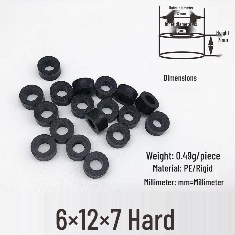 Heightening Pad: 0.5-2CM Thick Plastic Washer Gasket