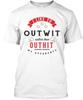 Clever Table Tennis I Like To Outwit Rather Than TTshirt Made In USA S To 5XL