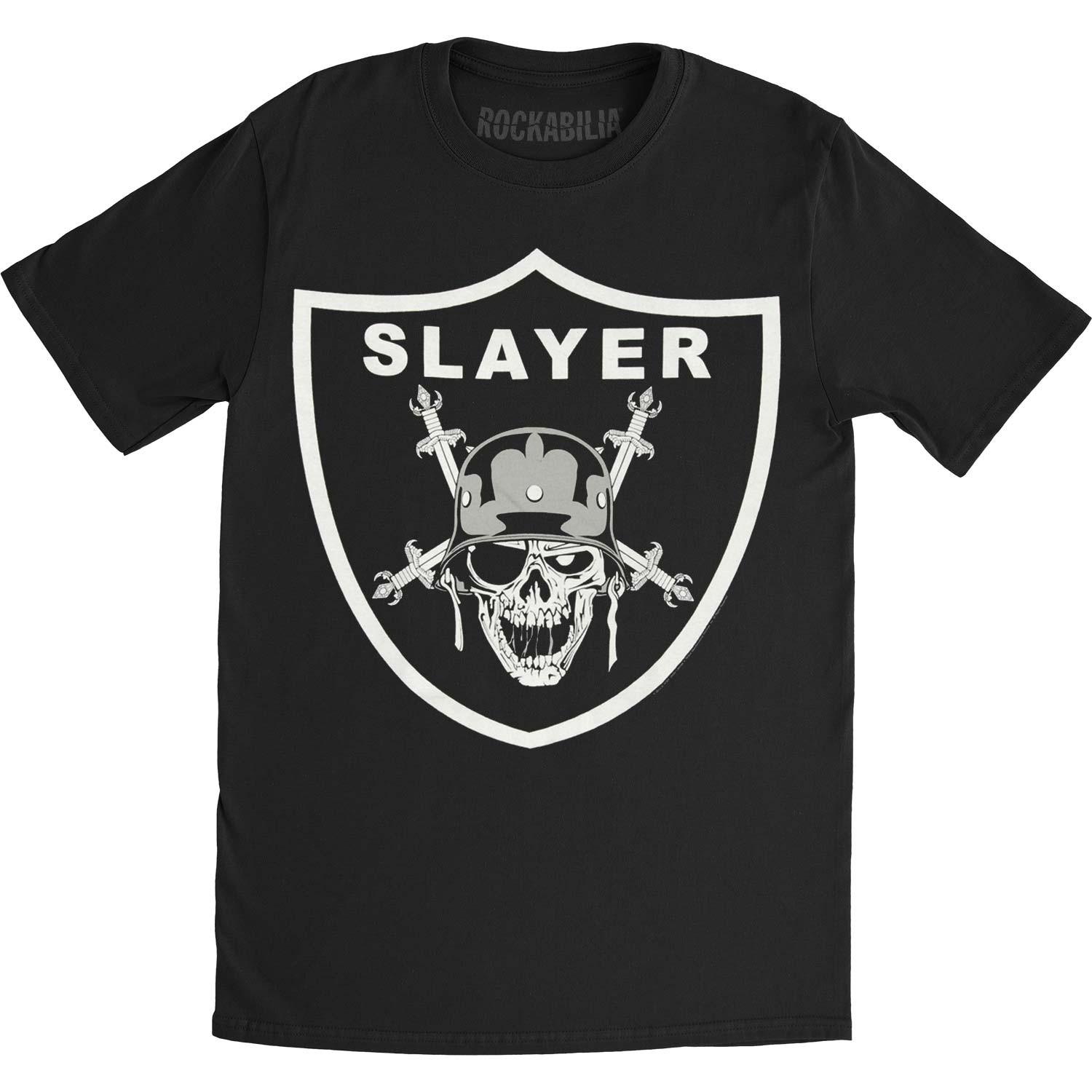 Мужская футболка Slayer Slayders приталенная Маленький Черный S