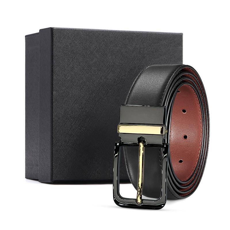 Натуральная кожа желто-коричневый низ двухслойная коровья кожа автоматическая пряжка ремень коровья кожа натуральная кожа 120cm