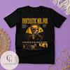 Maglietta Mr Fox Film di Wes Anderson, Maglietta Unisex con Grafica Retrò